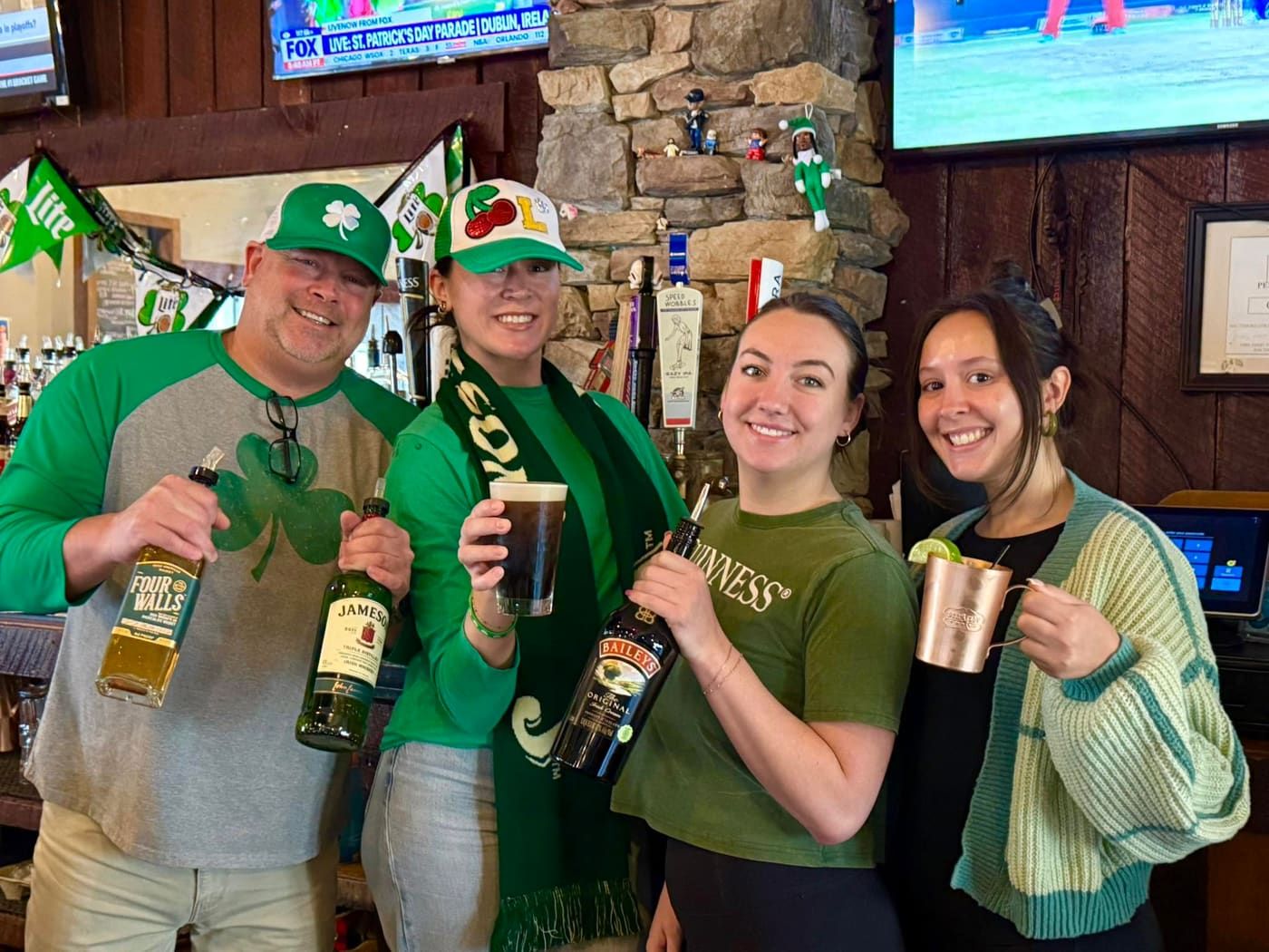 St. Patrick's Day at the bar