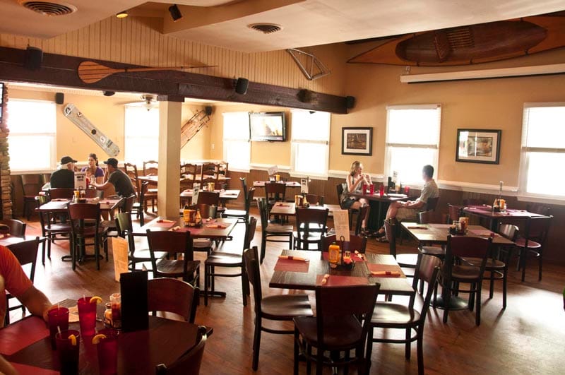 the dining room